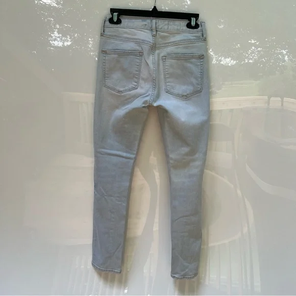 GAP Women’s Light Wash Always Skinny High Rise Jeans Size 24 Regular - Picture 5 of 10